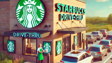 starbucks drive thru