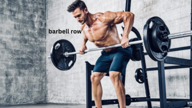 barbell row