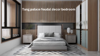 tang palace feudal decor bedroom