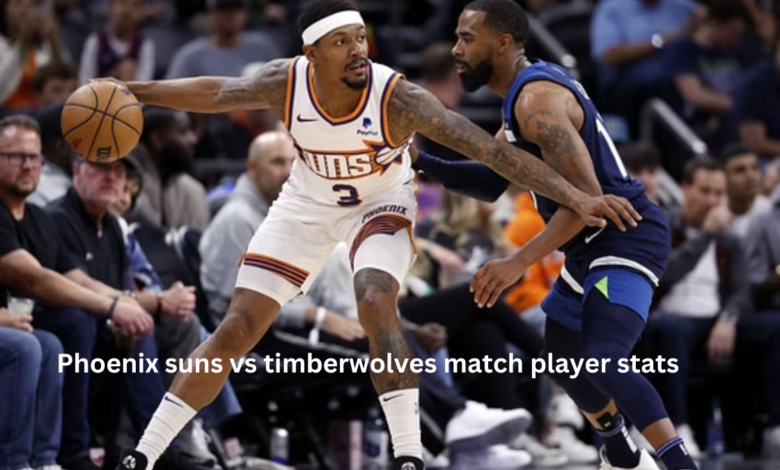 phoenix suns vs timberwolves match player stats