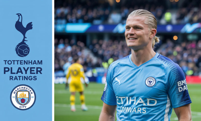 Tottenham vs Man City Player Ratings