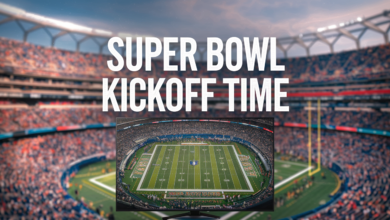 Super Bowl Kickoff Time