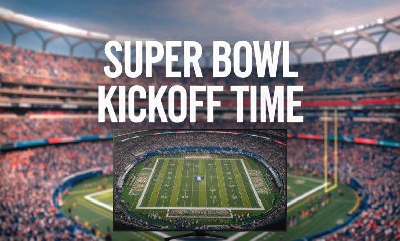 Super Bowl Kickoff Time